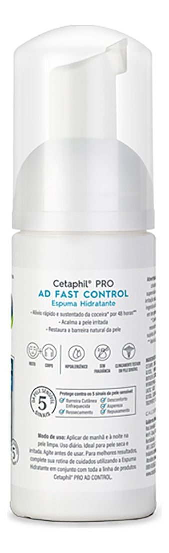 Espuma Hidratante Pro Ad Fast Control 100ml Cetaphil