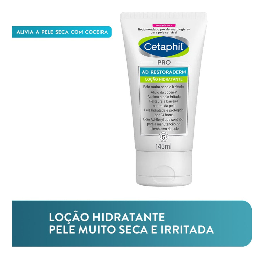 Cetaphil Pro Ad Restoraderm Loção Hidratante 145ml